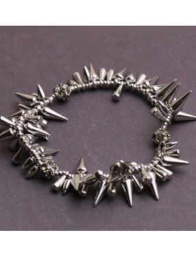 Stella & Dot Renegade spiked cluster bracelet